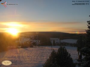 Teploty spadly až k -17°C