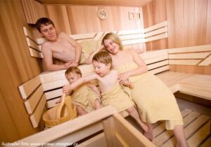 SAUNY (3/3) - Sauna i pro děti