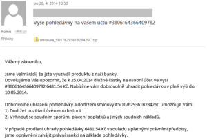 Policie varuje před podvodnými e-maily