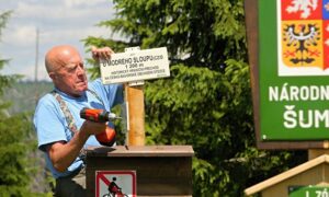 Modrý sloup zůstane nepřístupný